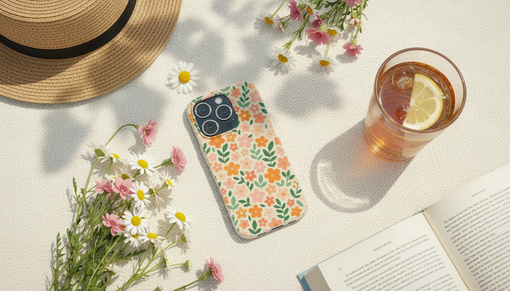 Floral Biodegradable iPhone Case