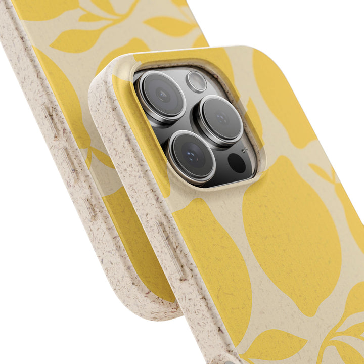 Citrus Pop Eco iPhone Case - Biodegradable & Stylish