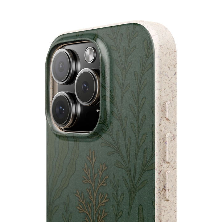Eco-Friendly iPhone Case with Botanical Design