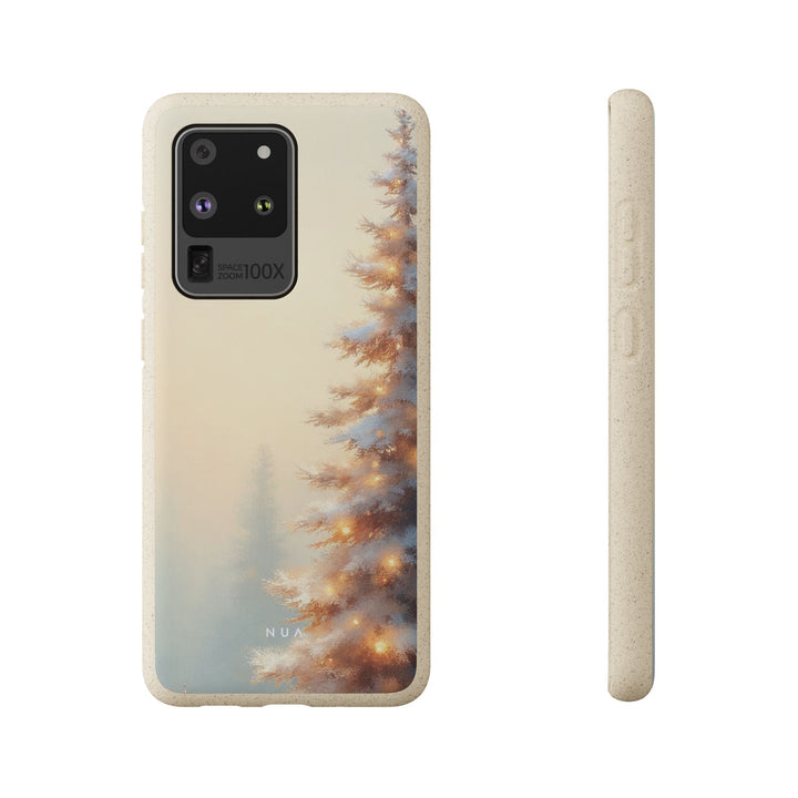 Snowy Pine Eco Samsung Case - Biodegradable & Stylish