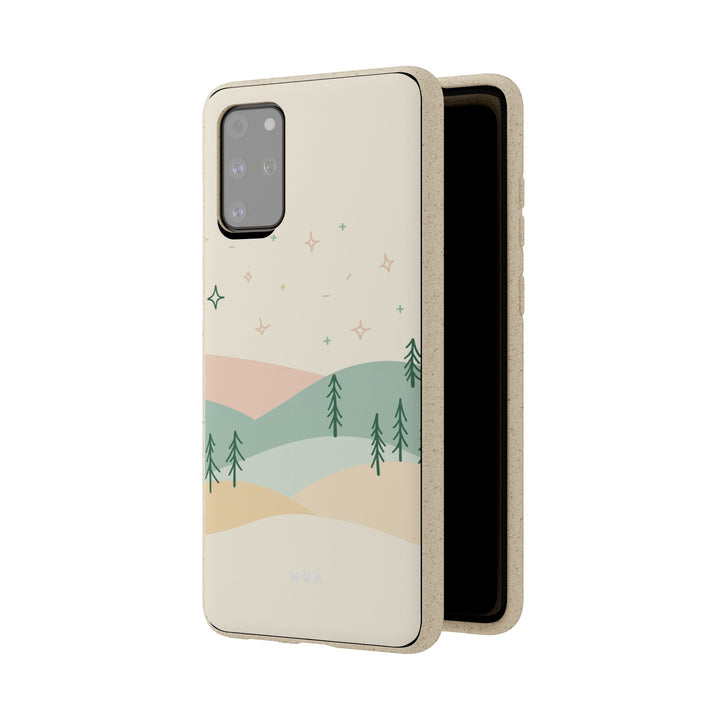 Hygge Hills Eco Samsung Case - Biodegradable & Stylish