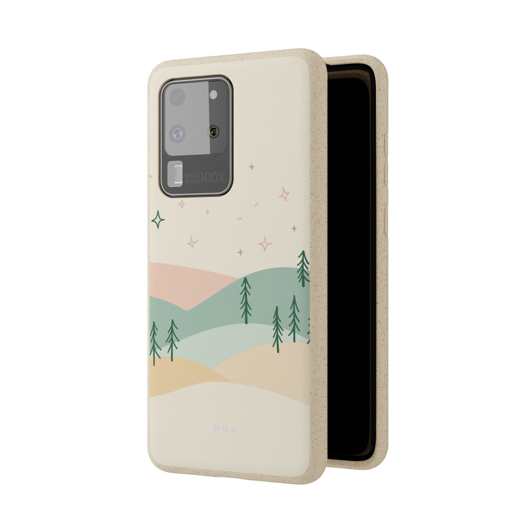Hygge Hills Eco Samsung Case - Biodegradable & Stylish