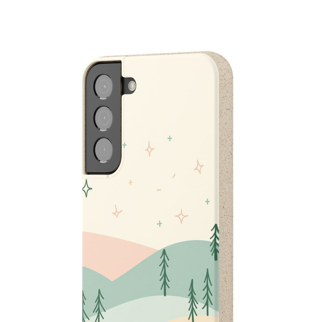 Hygge Hills Eco Samsung Case - Biodegradable & Stylish