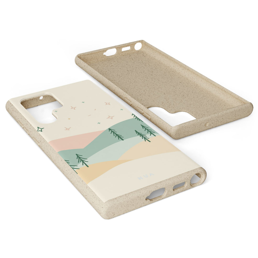 Hygge Hills Eco Samsung Case - Biodegradable & Stylish