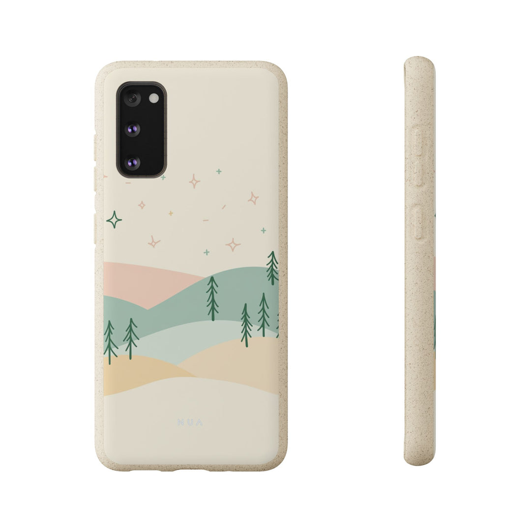 Hygge Hills Eco Samsung Case - Biodegradable & Stylish