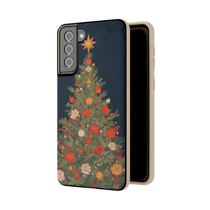 Art Noveau Christmas Eco Samsung Case - Biodegradable & Stylish