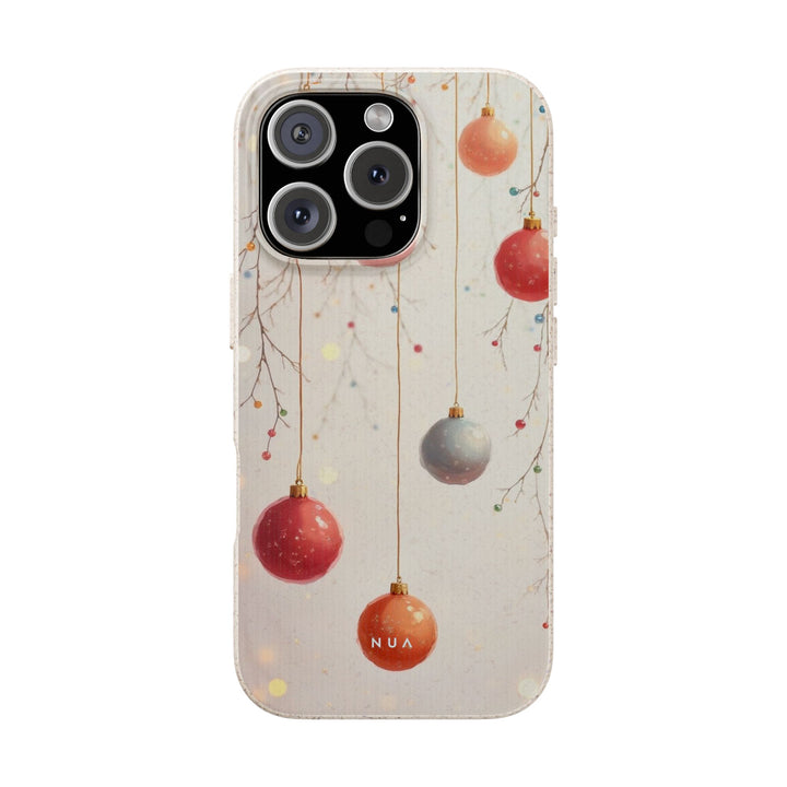 Soft Noel Ornaments Eco iPhone Case - Biodegradable & Stylish