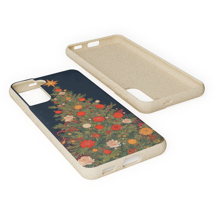 Art Noveau Christmas Eco Samsung Case - Biodegradable & Stylish