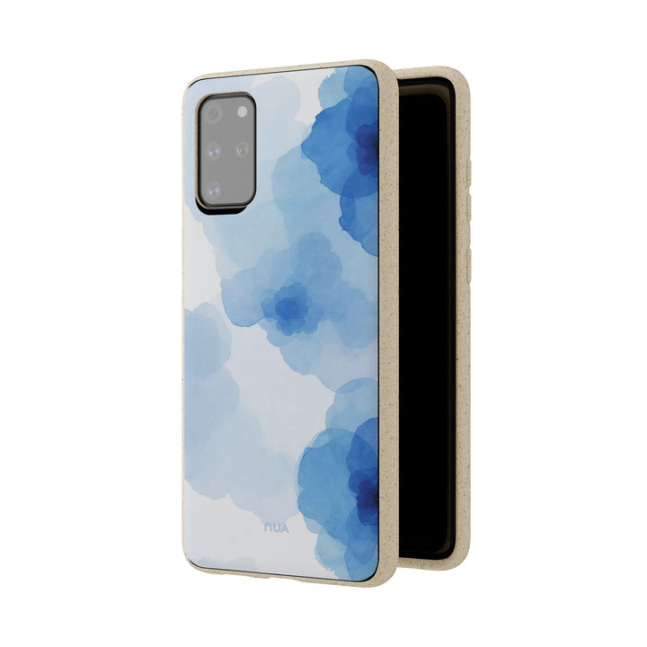 Ocean Bloom: Watercolor Serenity in Blue Samsung Case