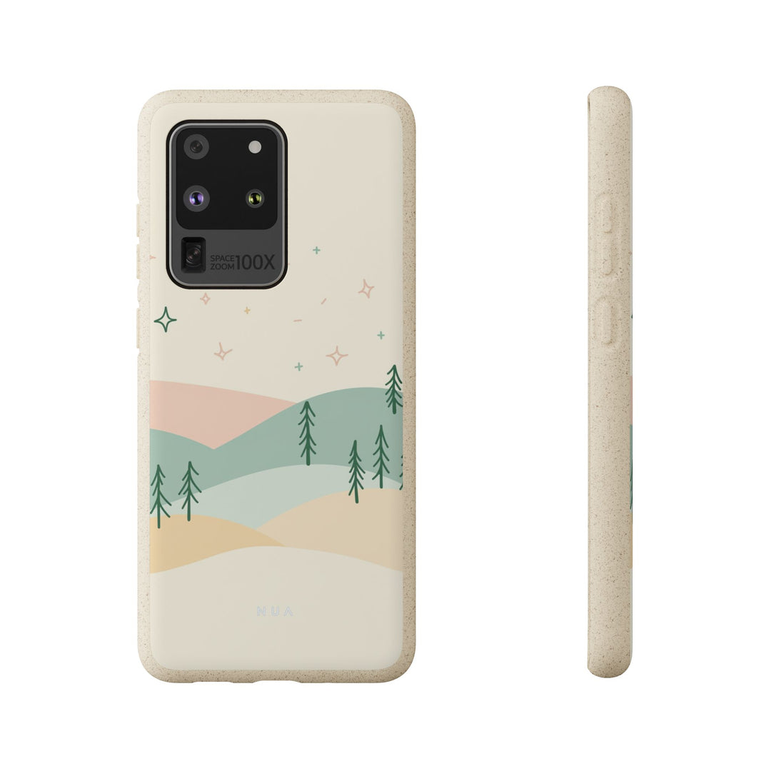 Hygge Hills Eco Samsung Case - Biodegradable & Stylish
