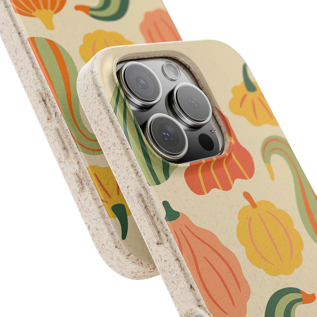 Pumpkin patch Eco iPhone Case - Biodegradable & Stylish