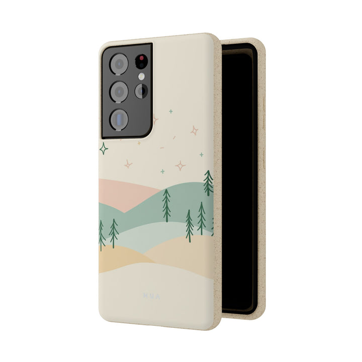 Hygge Hills Eco Samsung Case - Biodegradable & Stylish