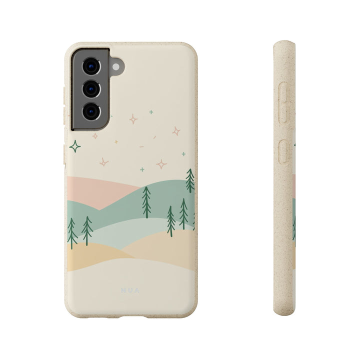 Hygge Hills Eco Samsung Case - Biodegradable & Stylish