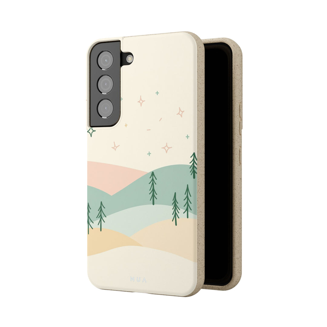 Hygge Hills Eco Samsung Case - Biodegradable & Stylish