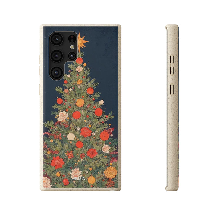 Art Noveau Christmas Eco Samsung Case - Biodegradable & Stylish