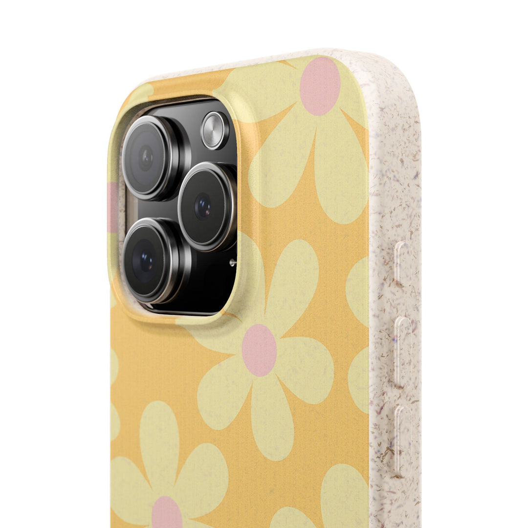 Summer Bloom Eco iPhone Case - Biodegradable & Stylish