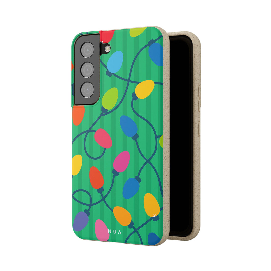 Christmas Lights Eco Samsung Case - Biodegradable & Stylish