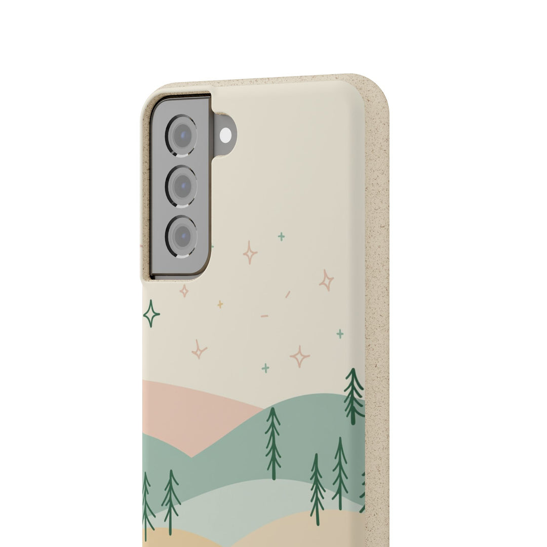 Hygge Hills Eco Samsung Case - Biodegradable & Stylish