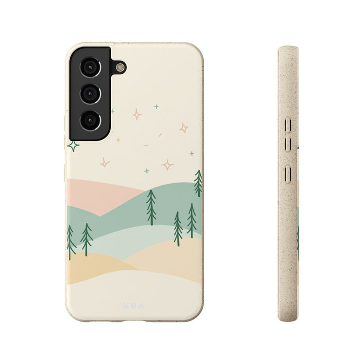 Hygge Hills Eco Samsung Case - Biodegradable & Stylish