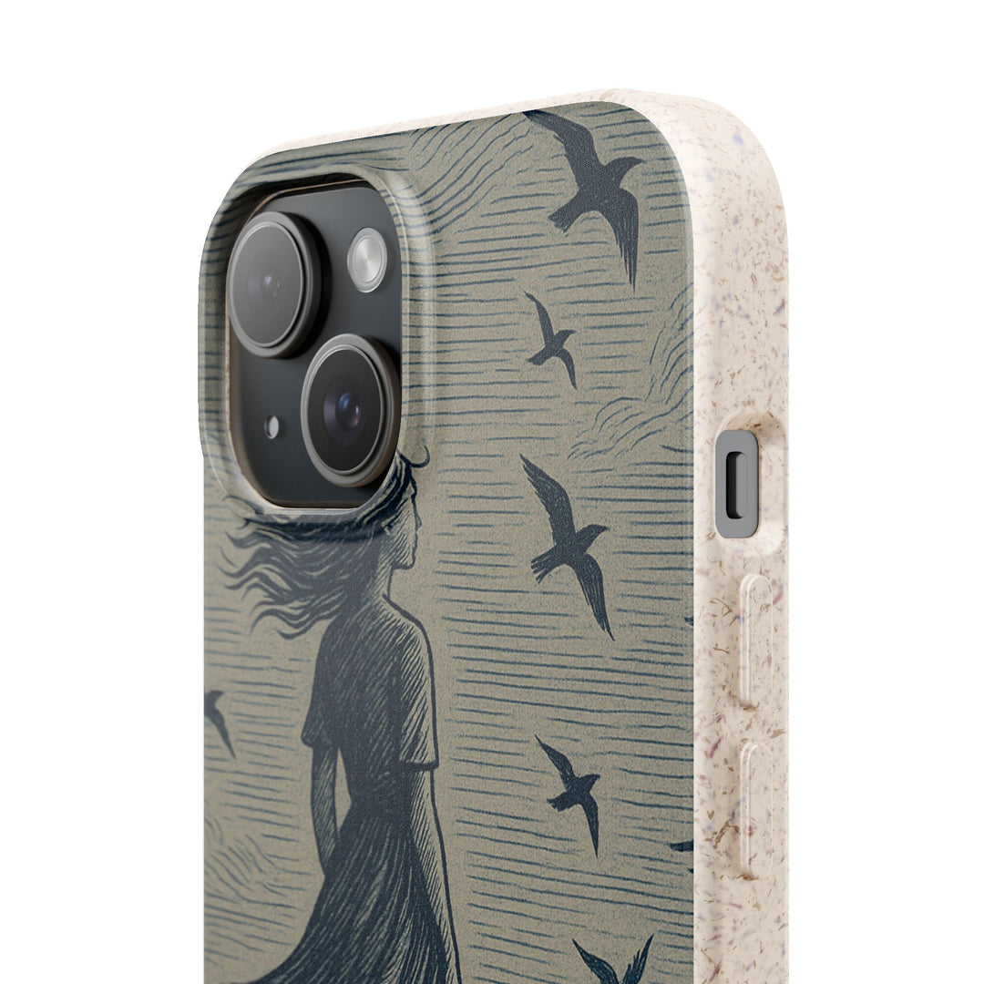 The Flight Within - Eco-Friendly Biodegradable iPhone Case