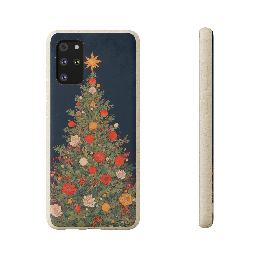 Art Noveau Christmas Eco Samsung Case - Biodegradable & Stylish
