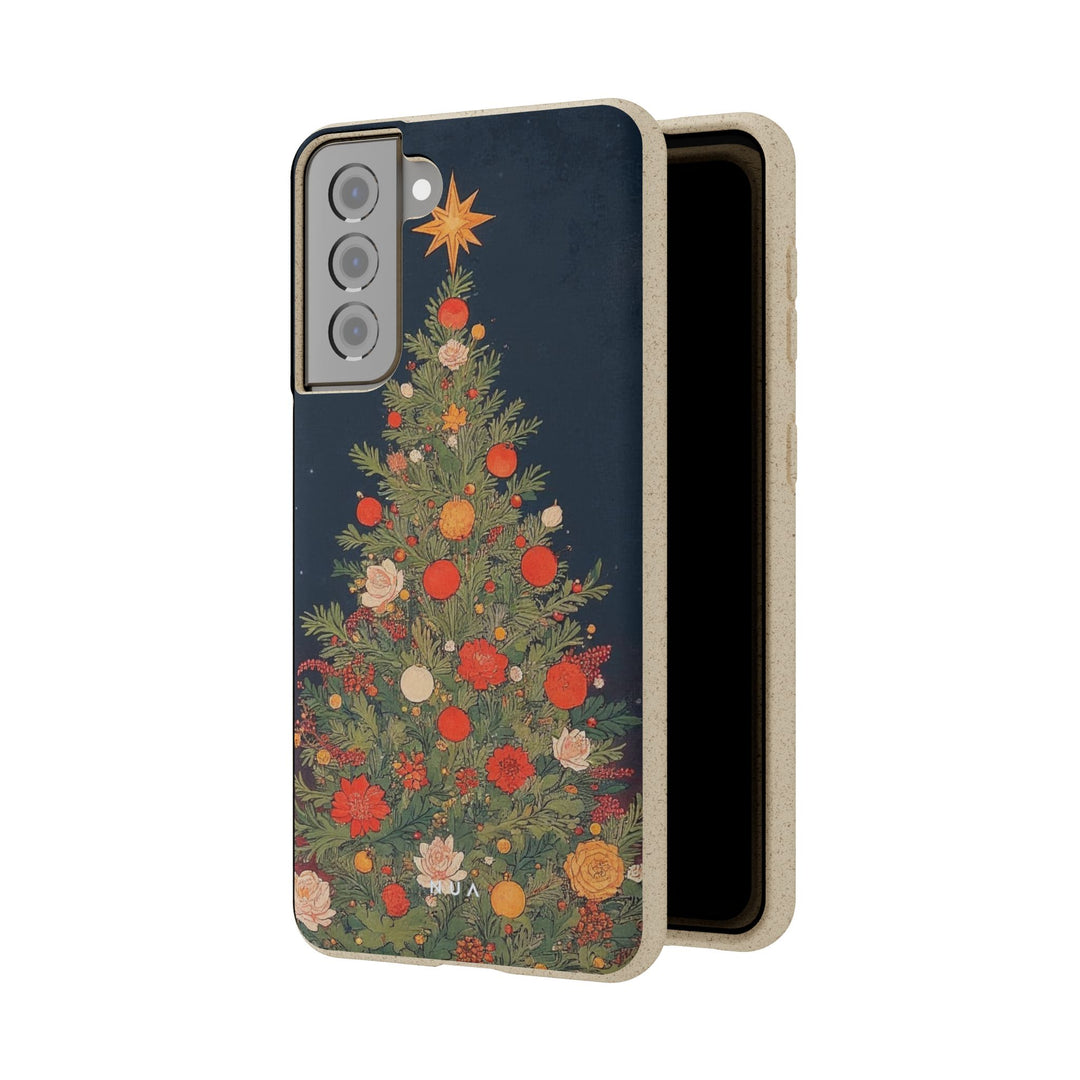 Art Noveau Christmas Eco Samsung Case - Biodegradable & Stylish