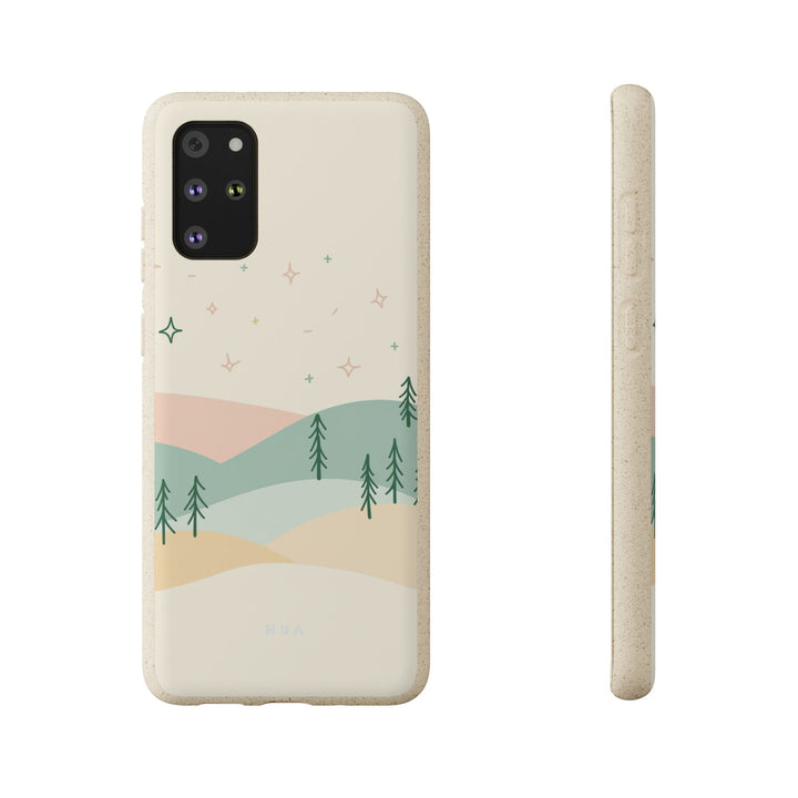 Hygge Hills Eco Samsung Case - Biodegradable & Stylish