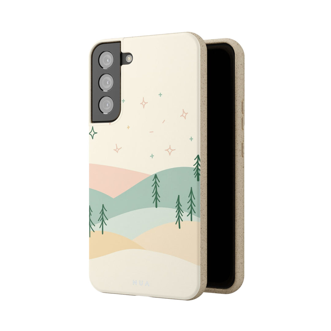 Hygge Hills Eco Samsung Case - Biodegradable & Stylish
