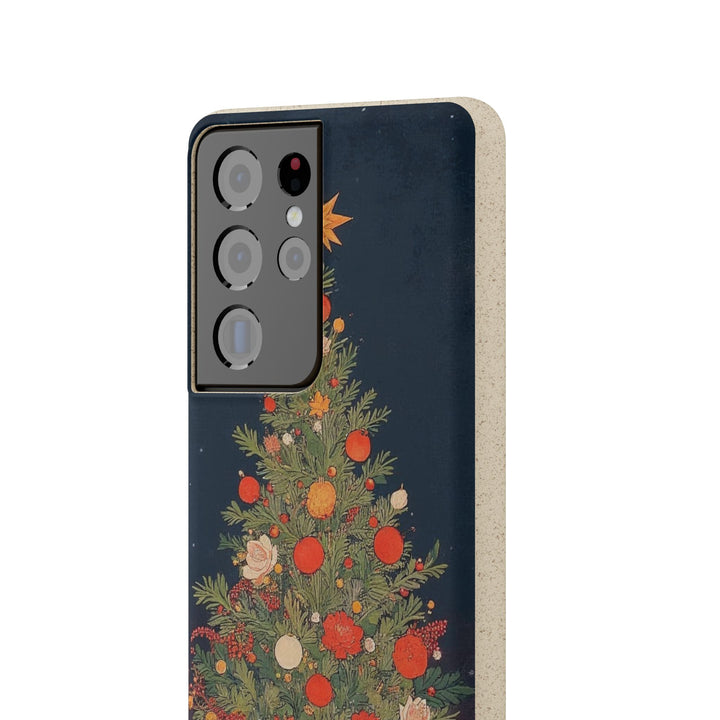 Art Noveau Christmas Eco Samsung Case - Biodegradable & Stylish