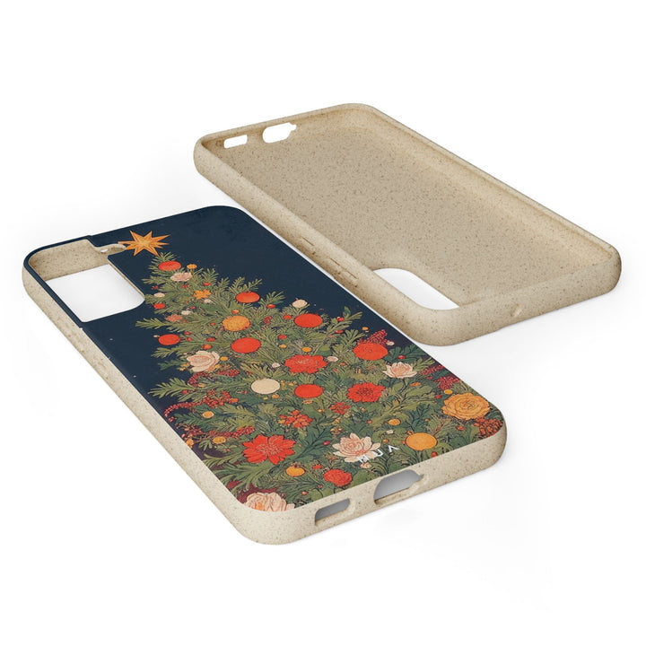 Art Noveau Christmas Eco Samsung Case - Biodegradable & Stylish