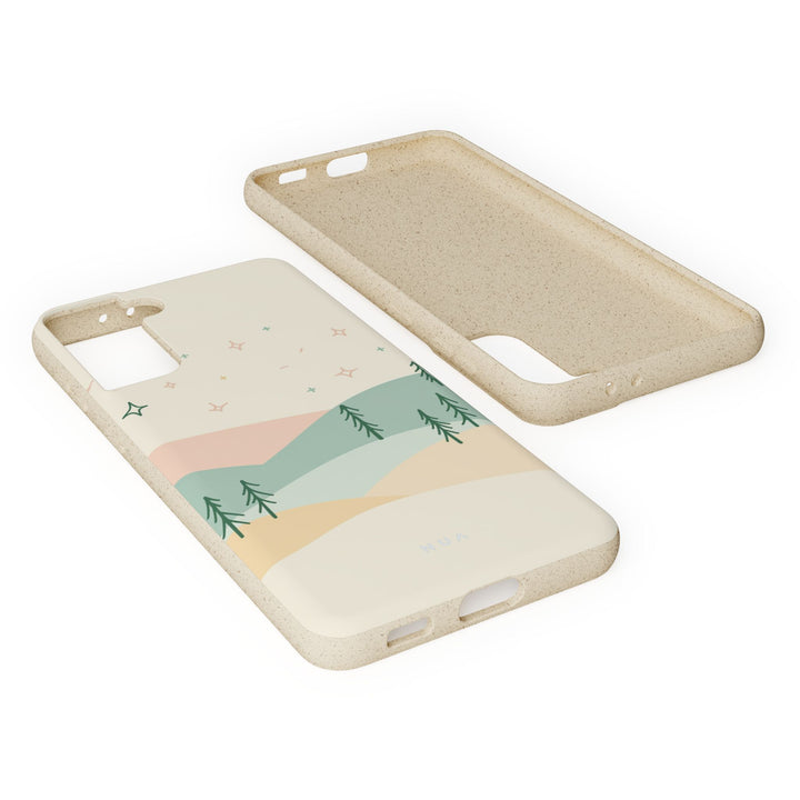 Hygge Hills Eco Samsung Case - Biodegradable & Stylish