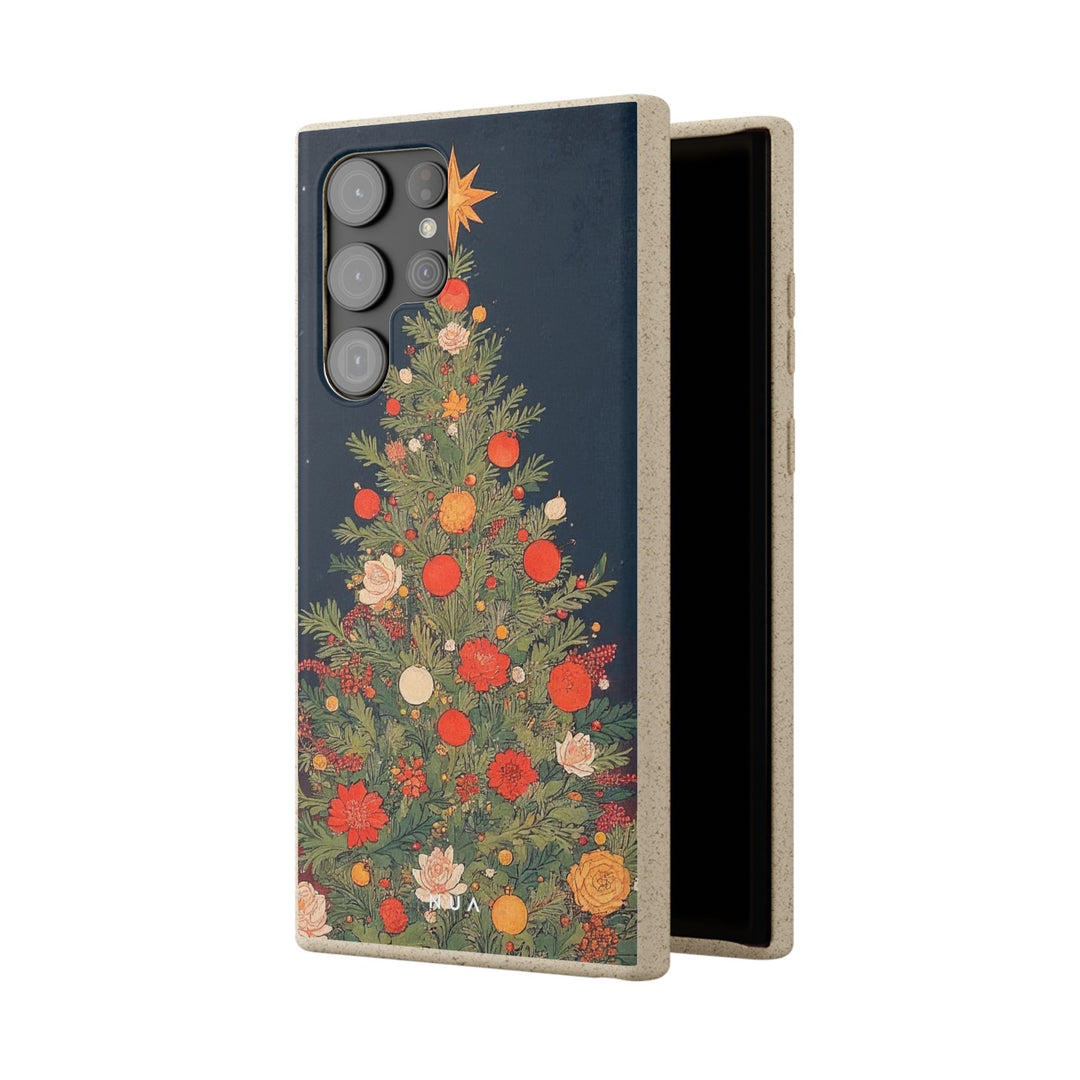 Art Noveau Christmas Eco Samsung Case - Biodegradable & Stylish