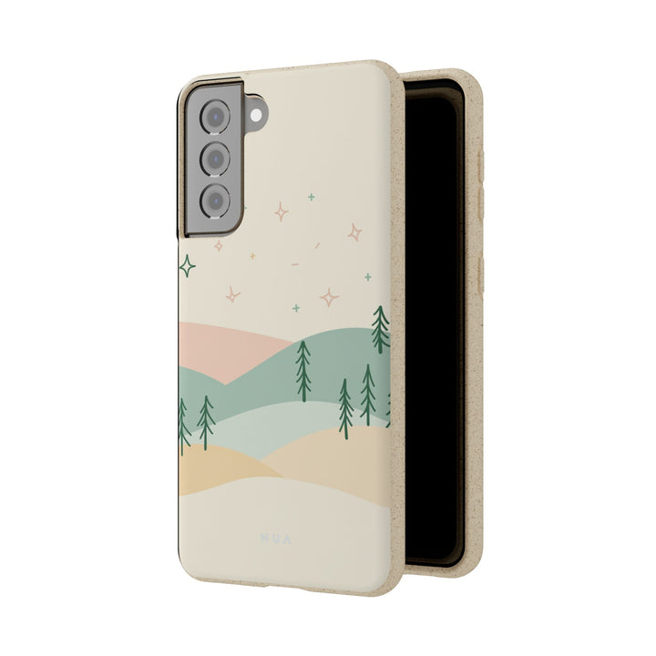 Hygge Hills Eco Samsung Case - Biodegradable & Stylish