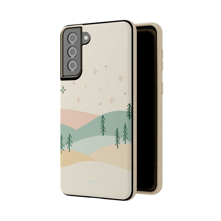 Hygge Hills Eco Samsung Case - Biodegradable & Stylish