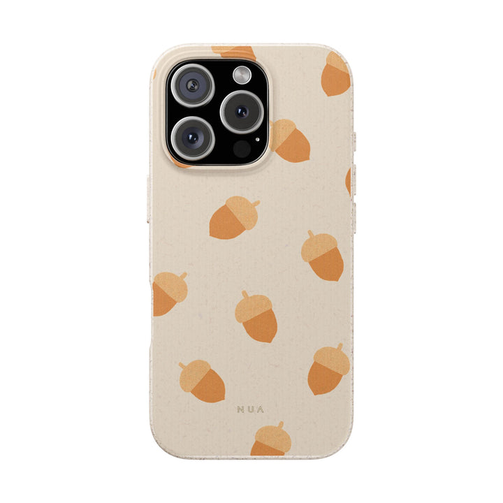 Acorn Drift Eco iPhone Case - Biodegradable & Stylish