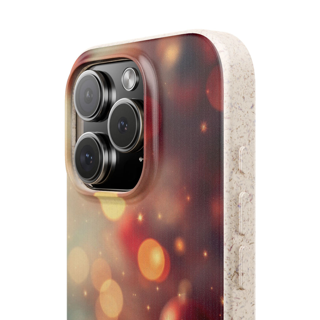 Sparkling Night Eco iPhone Case - Biodegradable & Stylish