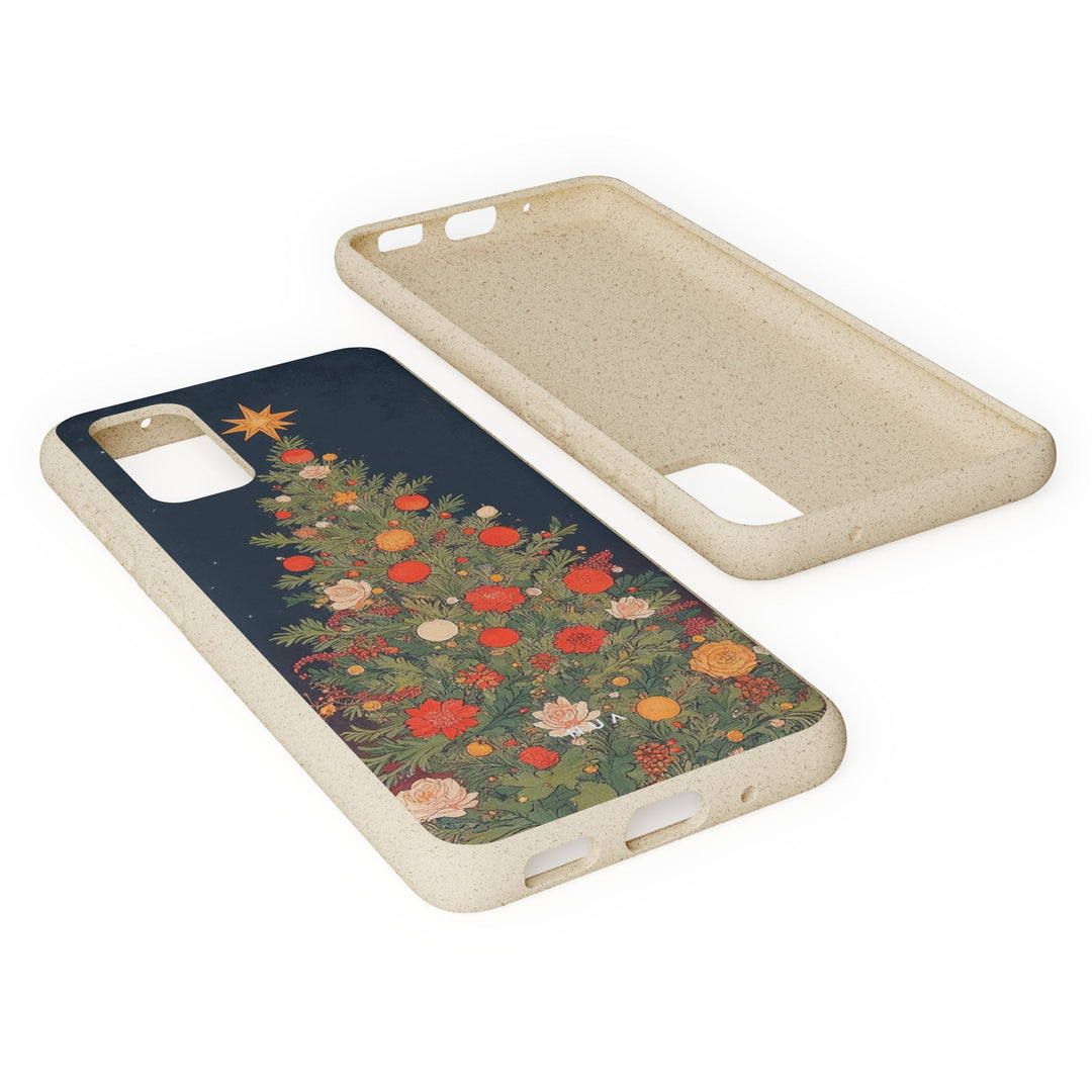Art Noveau Christmas Eco Samsung Case - Biodegradable & Stylish