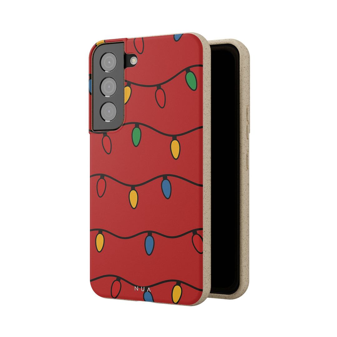 Christmas Lights Eco Samsung Case - Biodegradable & Stylish