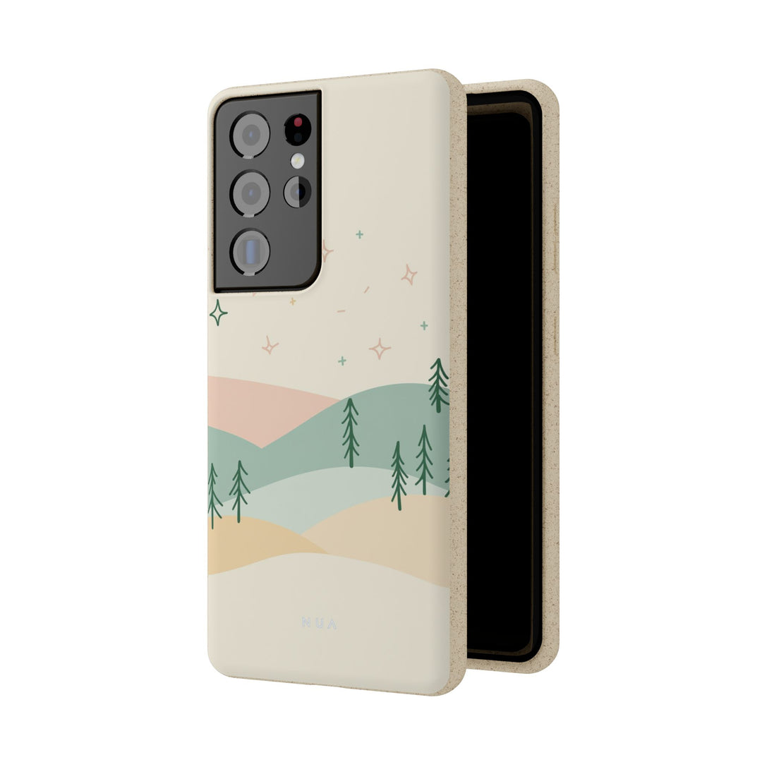 Hygge Hills Eco Samsung Case - Biodegradable & Stylish