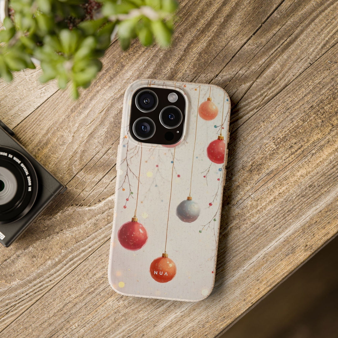 Soft Noel Ornaments Eco iPhone Case - Biodegradable & Stylish