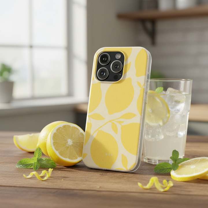 Citrus Pop Eco iPhone Case - Biodegradable & Stylish