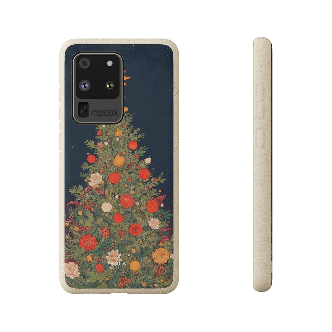 Art Noveau Christmas Eco Samsung Case - Biodegradable & Stylish