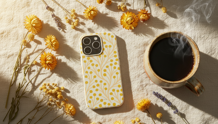 Wattle Bloom iPhone Case