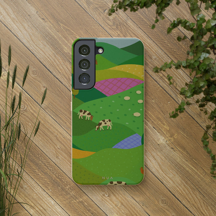Eco-Friendly Farmcore Fields Samsung Case