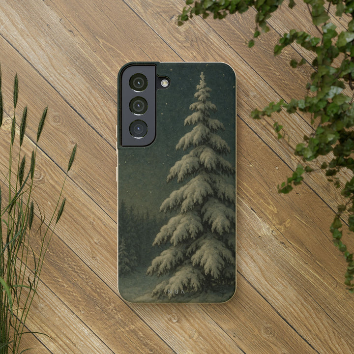 Christmas Winter Eco Samsung Case - Biodegradable & Stylish