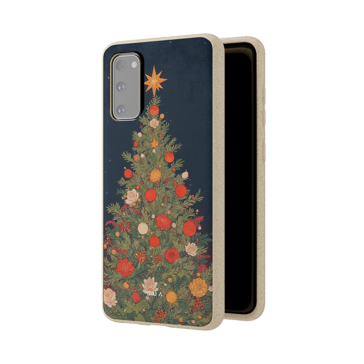 Art Noveau Christmas Eco Samsung Case - Biodegradable & Stylish