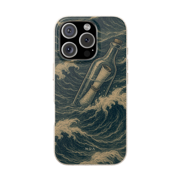 Message in a Bottle Eco-Friendly iPhone Case