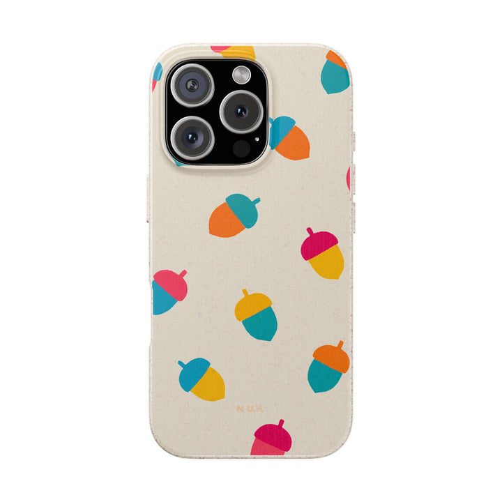 Acorn Pop Eco iPhone Case - Biodegradable & Stylish
