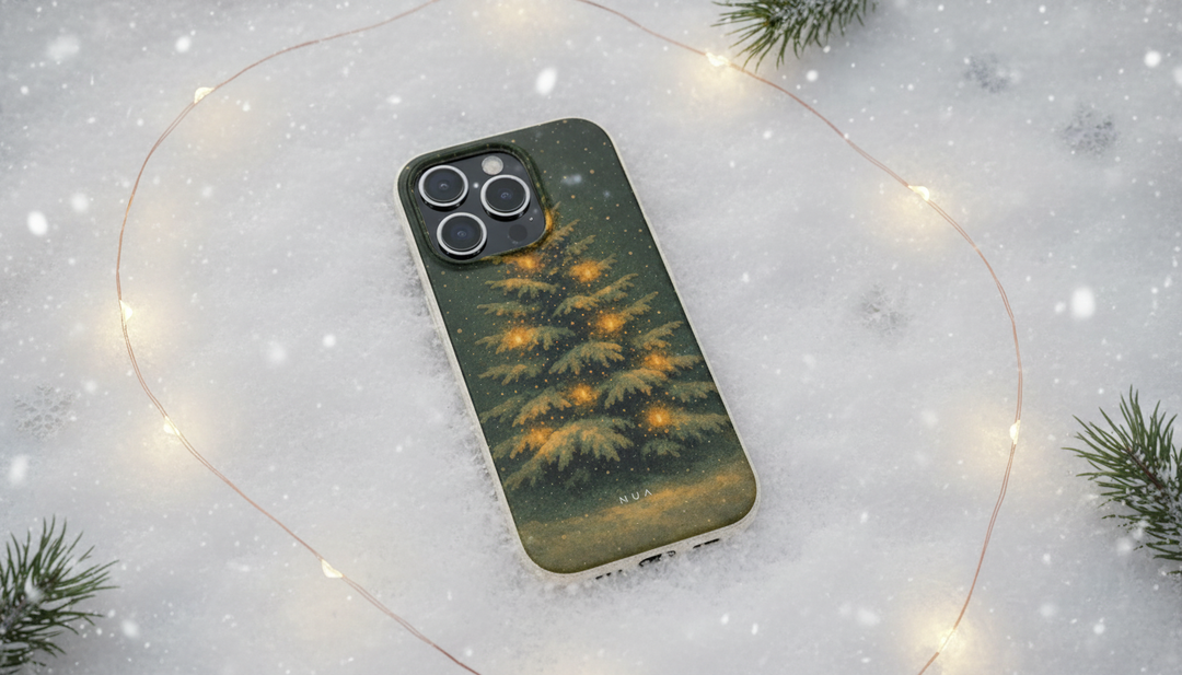 Silent Night Eco iPhone Case - Biodegradable & Stylish
