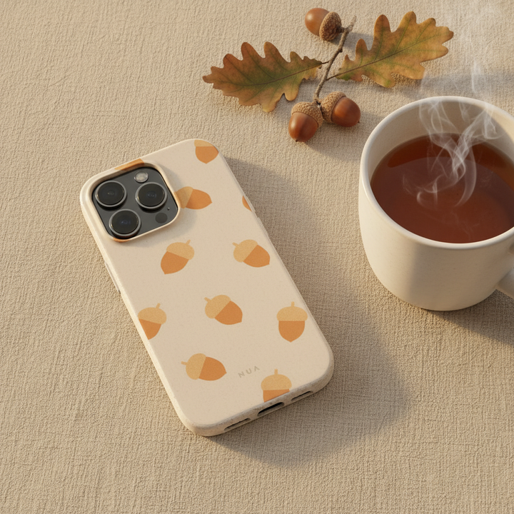 Acorn Drift Eco iPhone Case - Biodegradable & Stylish